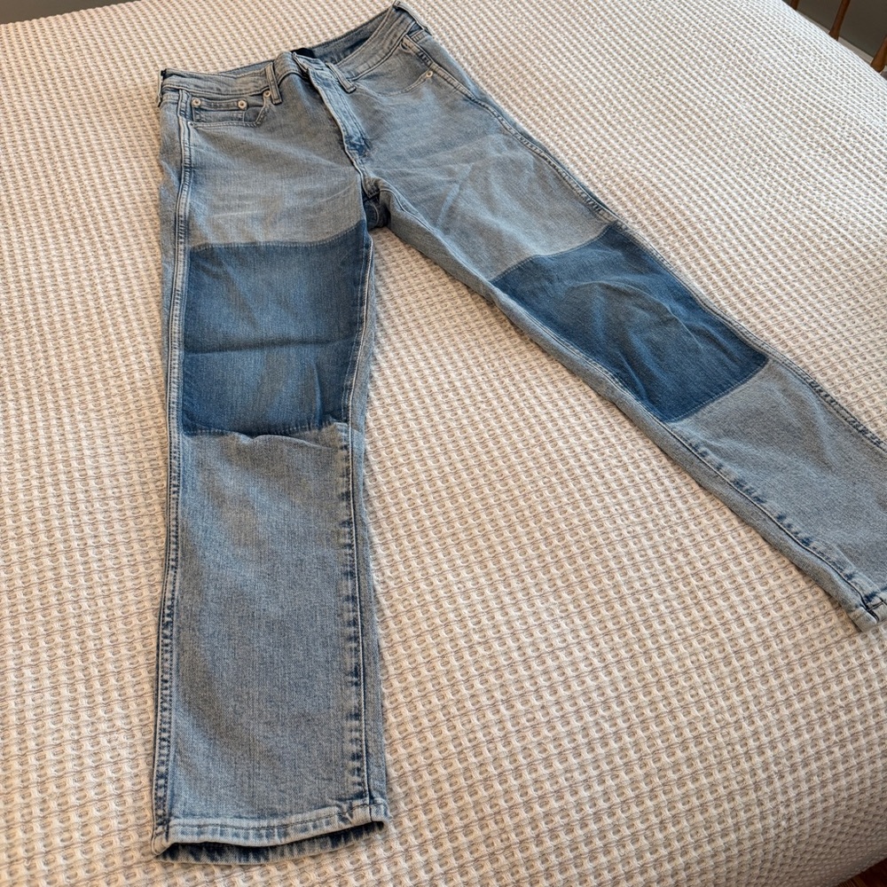 GAP Vintage Slim Patchwork Jeans - Picture 2 of 6